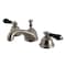 Kingston Brass KS3968PKL Duchess Widespread Bathroom Faucet W/ Brass Pop-Up, Nickel KS3968PKL - alternate 1